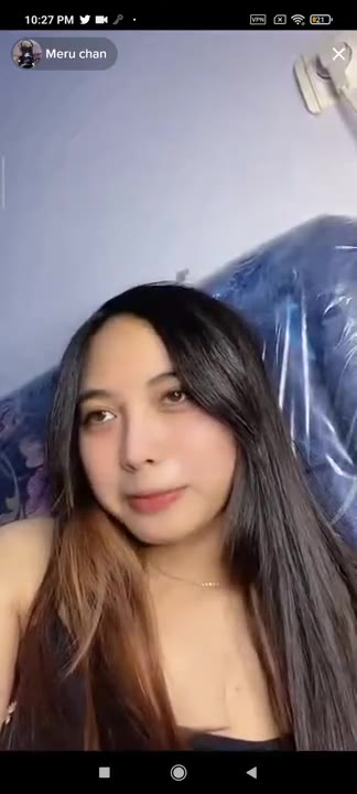 Meruchan Bikin Kontol Minta Digenjot! Live TikTok Pamer T*ki Gede Cuma Pake Singlet Basah!
